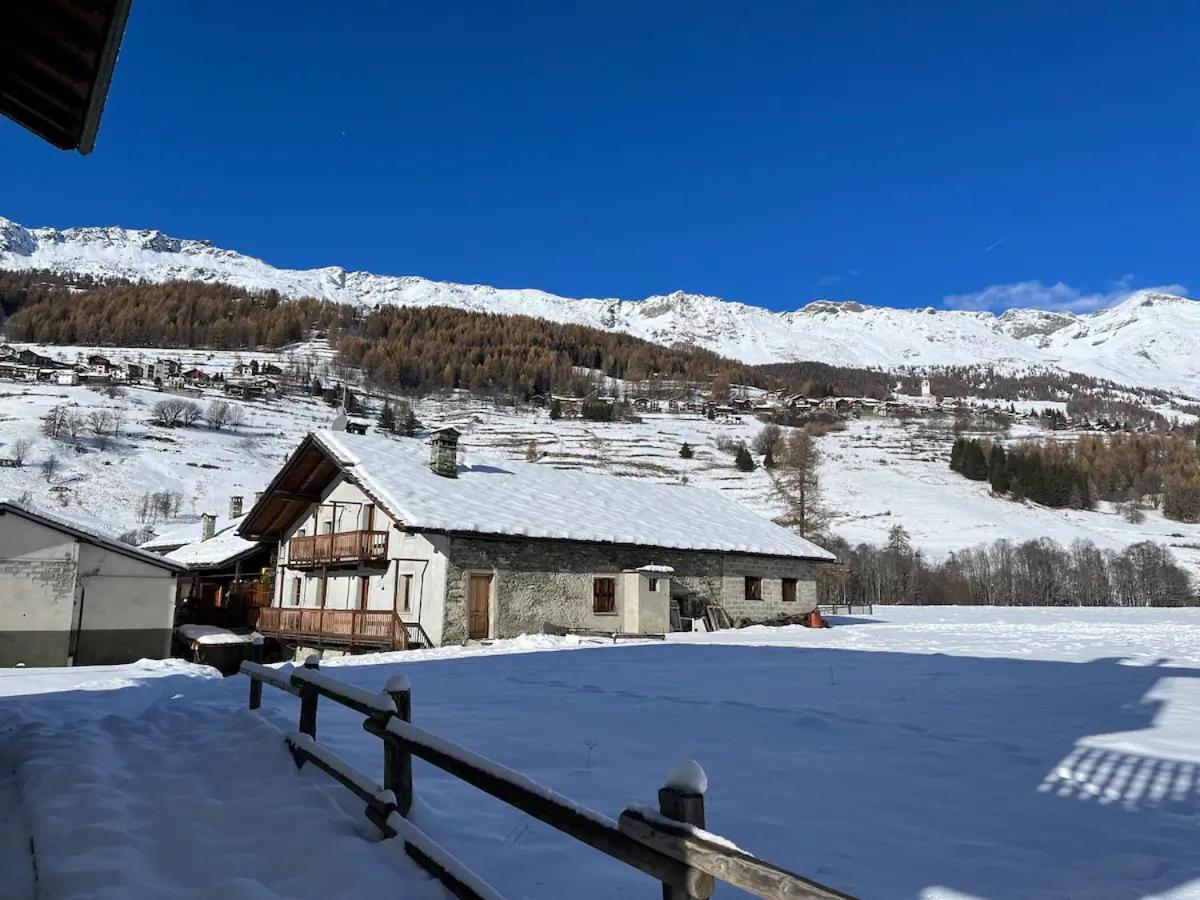 The Love - Sei Posti Letto Con Bellissimo Panorama Champoluc Esterno foto